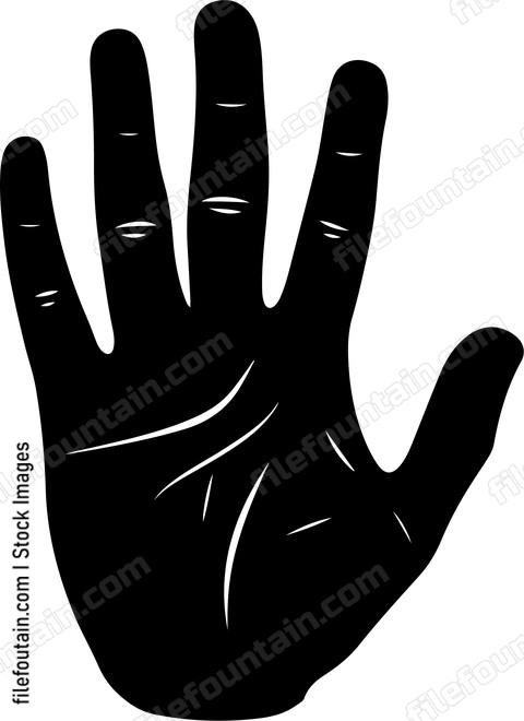 Five Fingers Hand Palm