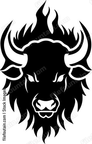 Flaming Bison