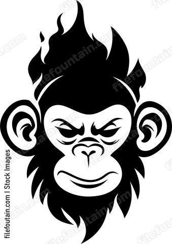 Flaming Chimpanzee
