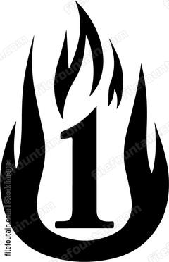 Flaming Number One