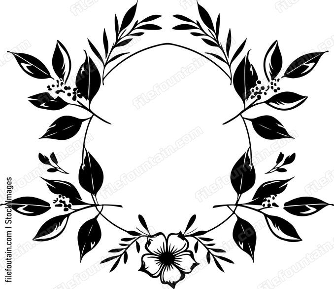 Floral Frame