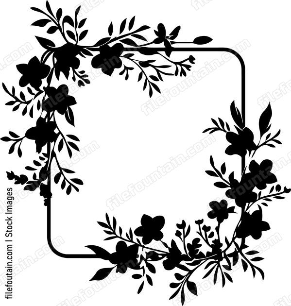 Floral Frame