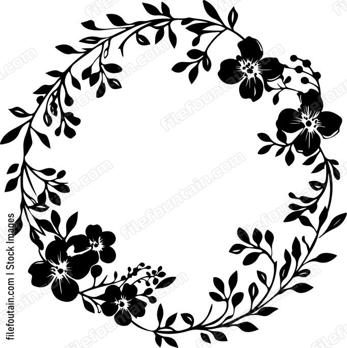 Floral Frame