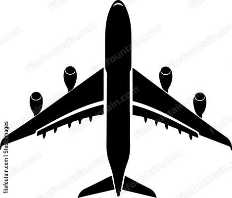 Flying Jumbo Airplane