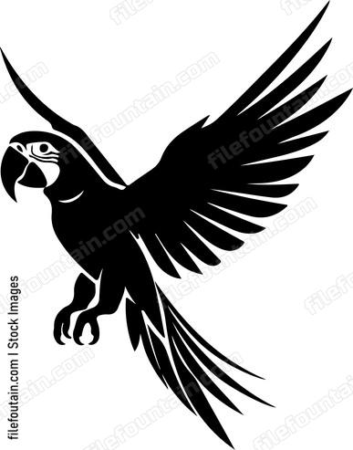 Flying Macaw
