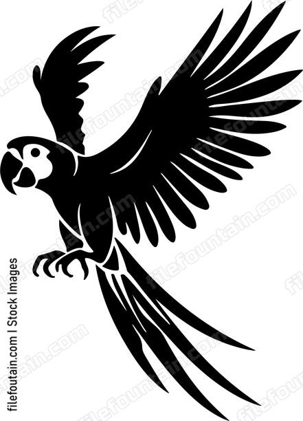 Flying Macaw