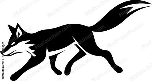 Fox Running Logo Vector Design - FileFountain