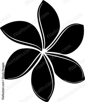 Frangipani Flower Design