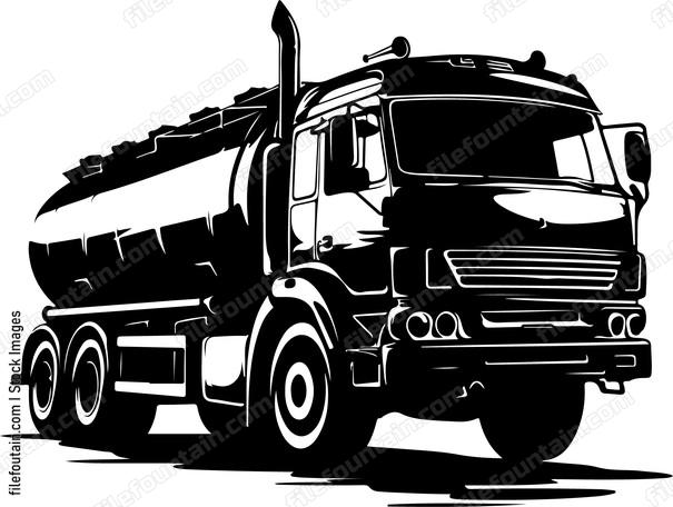 fuel tanker truck