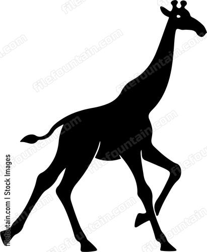 Giraffe Running