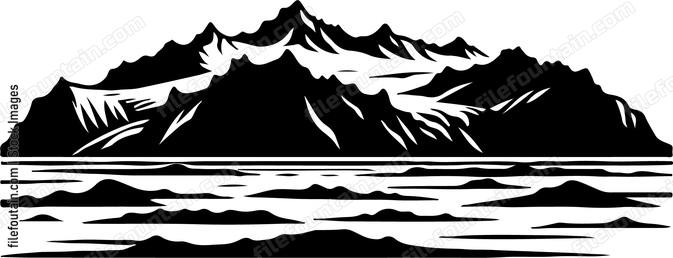 Glacial Outwash Plain Landscape