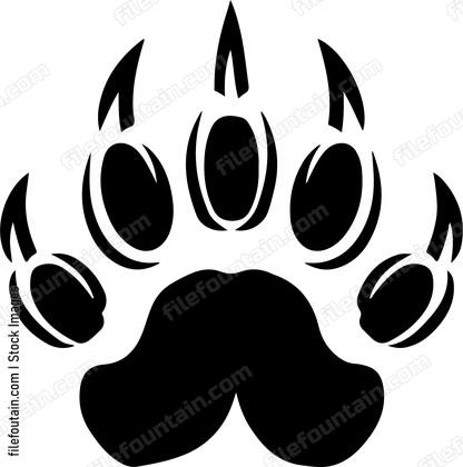Grizzly Back Paws