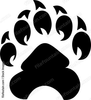 Grizzly Back Paws