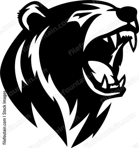 Grizzly Bear Roaring