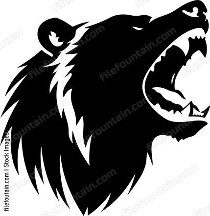 Grizzly Bear Roaring