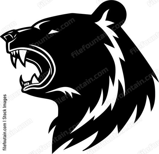 Grizzly Bear Roaring