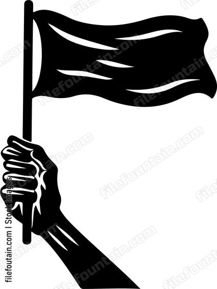 Hand With Flag