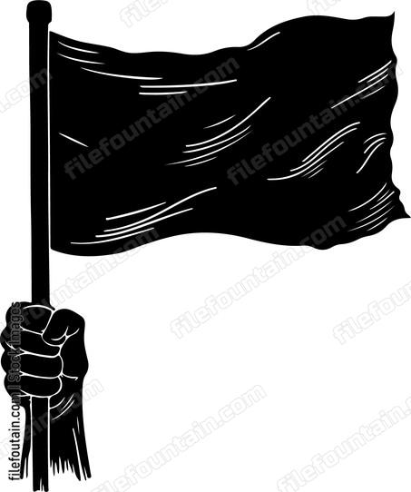 Hand With Flag