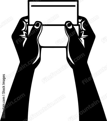 Hands Holding Papers