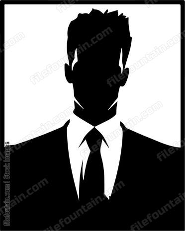 Head and shoulders of businessman