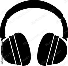 Headphones Lying Down