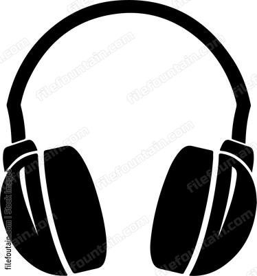 Headphones Lying Down