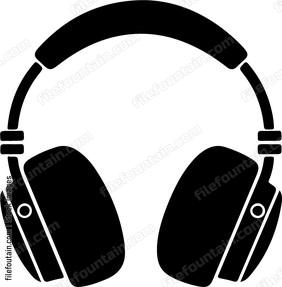 Headphones Lying Down