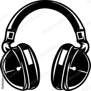 Headphones Lying Down