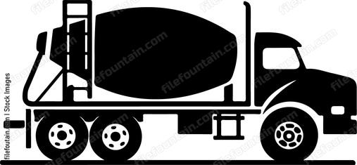 Heavy Cement Truck