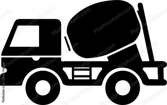Heavy Cement Truck