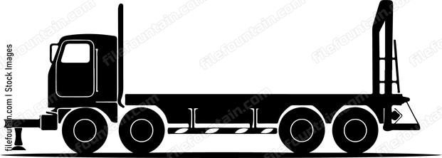 Heavy Equipment Low Boytrailer