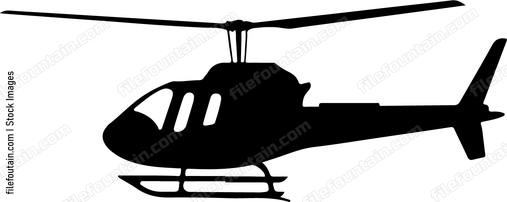 Helicopter Flying Low