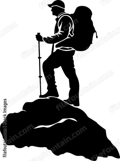 Hiking Silhouette