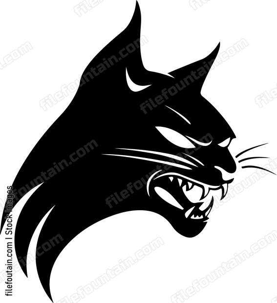 Hissing Cat Design