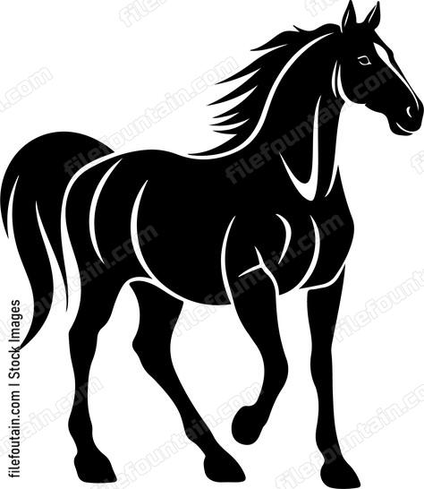 horse in motion