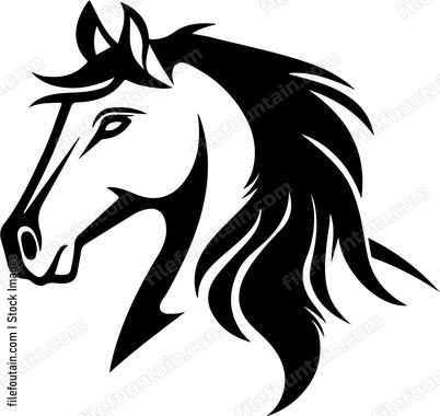 Horse Mascot Side View