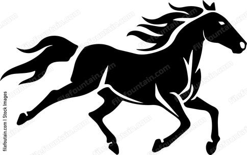 Horse Running