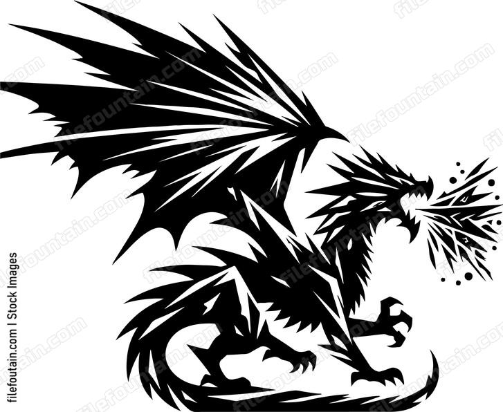 Ice Breathing Dragon