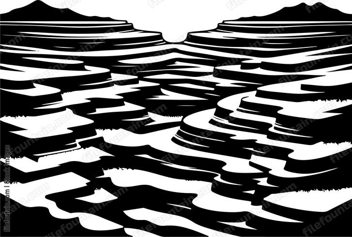 Kame Terrace Landscape