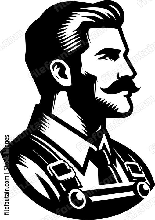 Man With Mustache