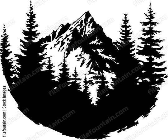 Mountain And Forest