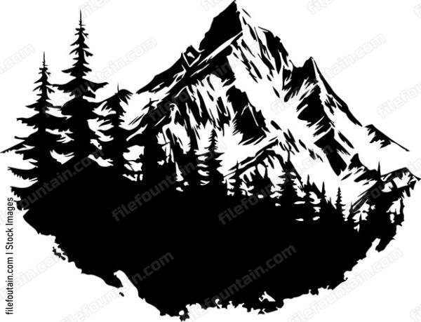 Mountain And Forest
