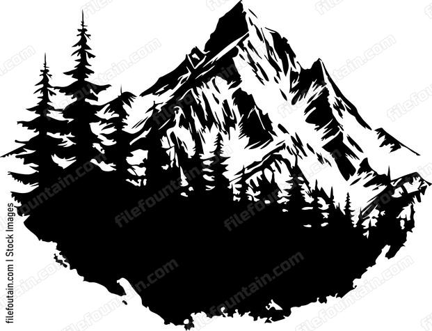 Mountain And Forest