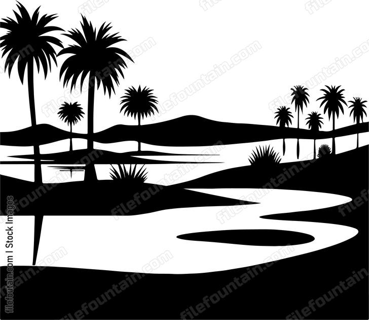 Oasis Landscape
