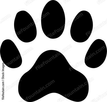 paw print of an animal