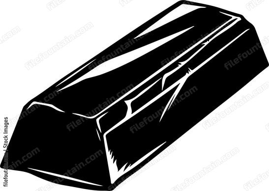 rectangular gold bar