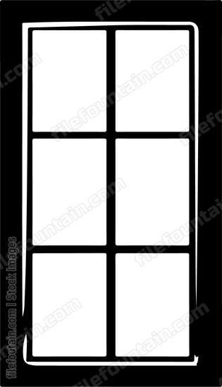 rectangular window frame Logo Vector Design - FileFountain