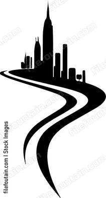 Road And Skyline