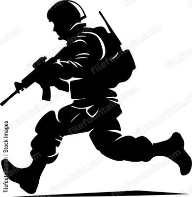 Running Soldier