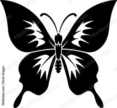 simple butterfly